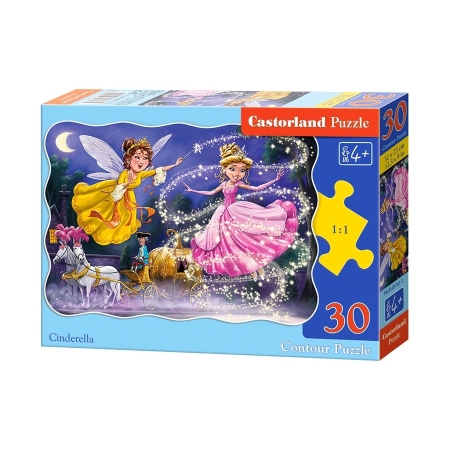 PUZZLE CASTOR 30 el. Cindirella